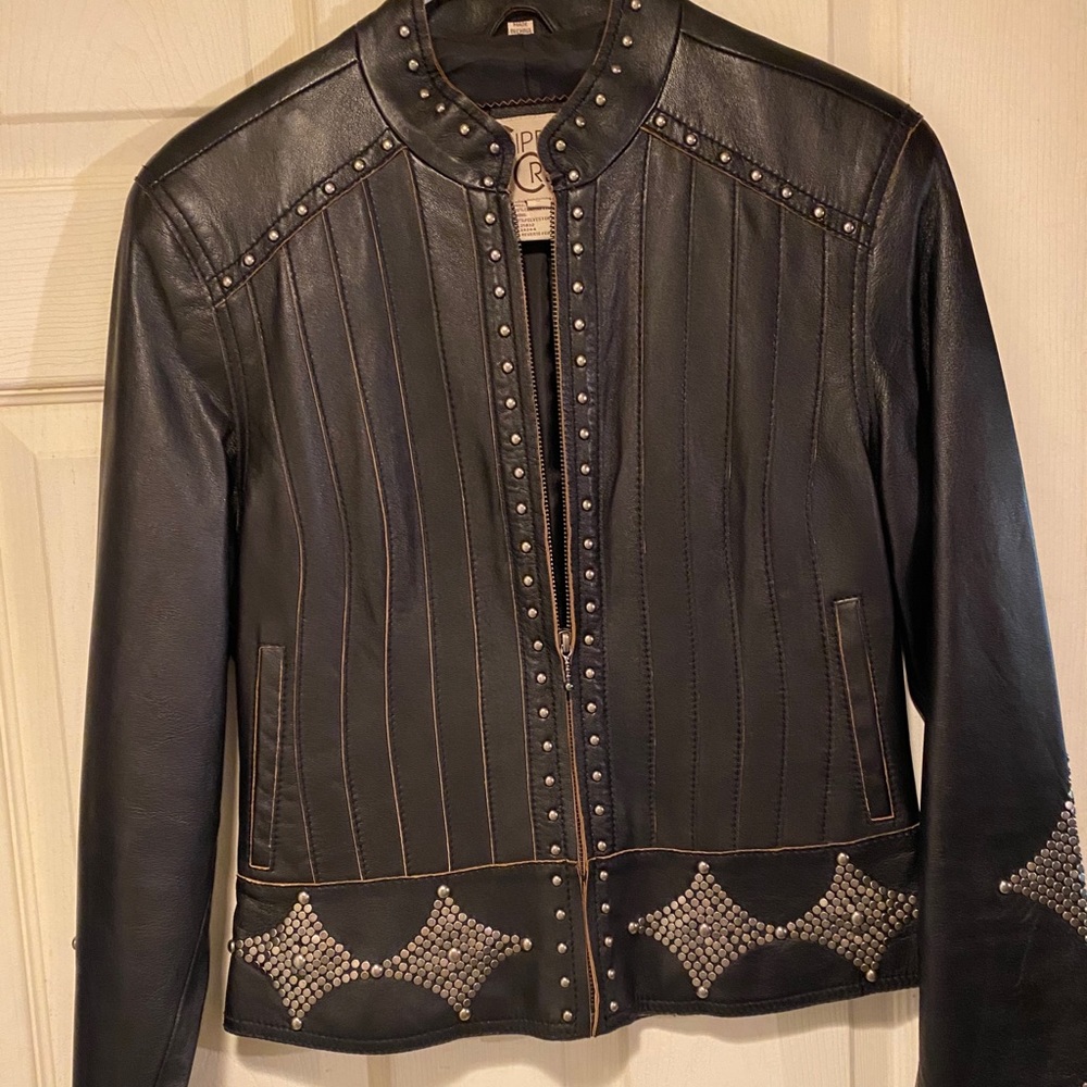 Leather jacket